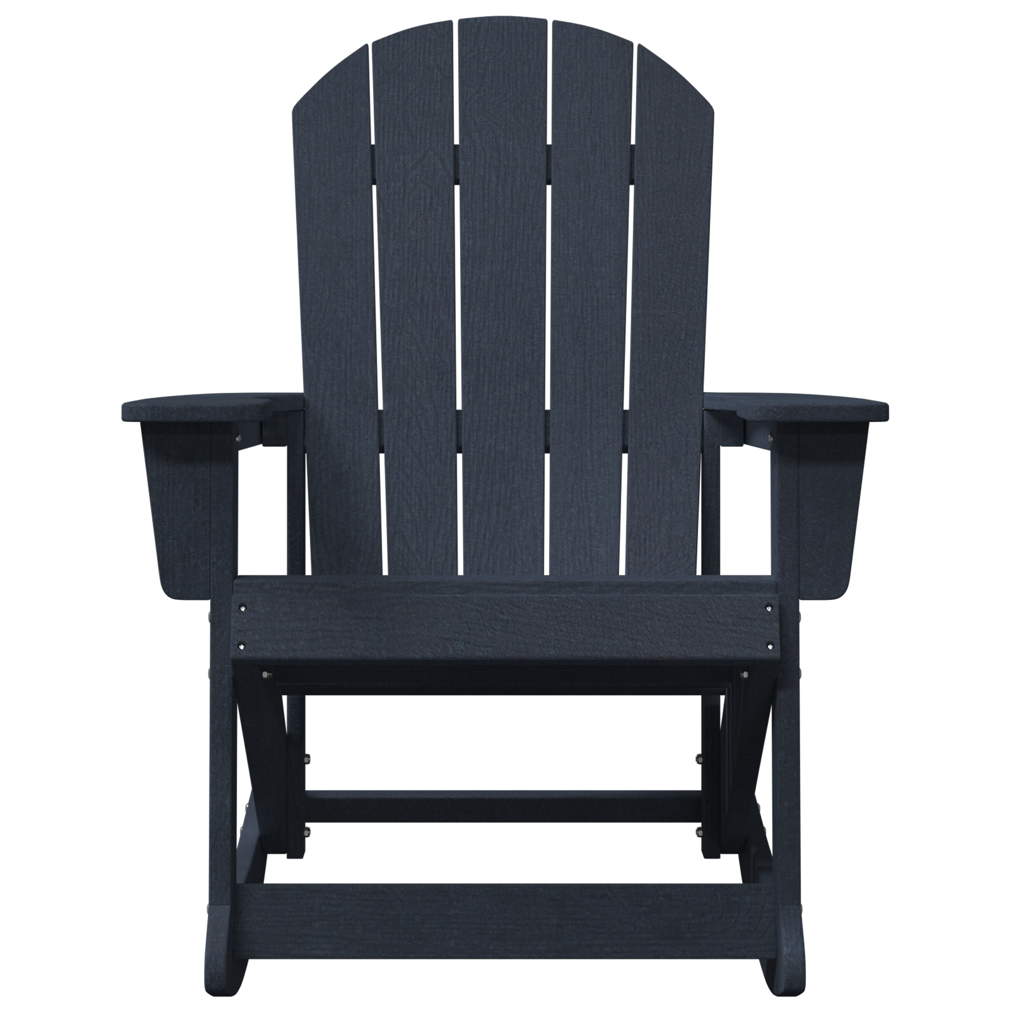 Adirondack Gyngestoler 2 pcs Marineblå HDPE