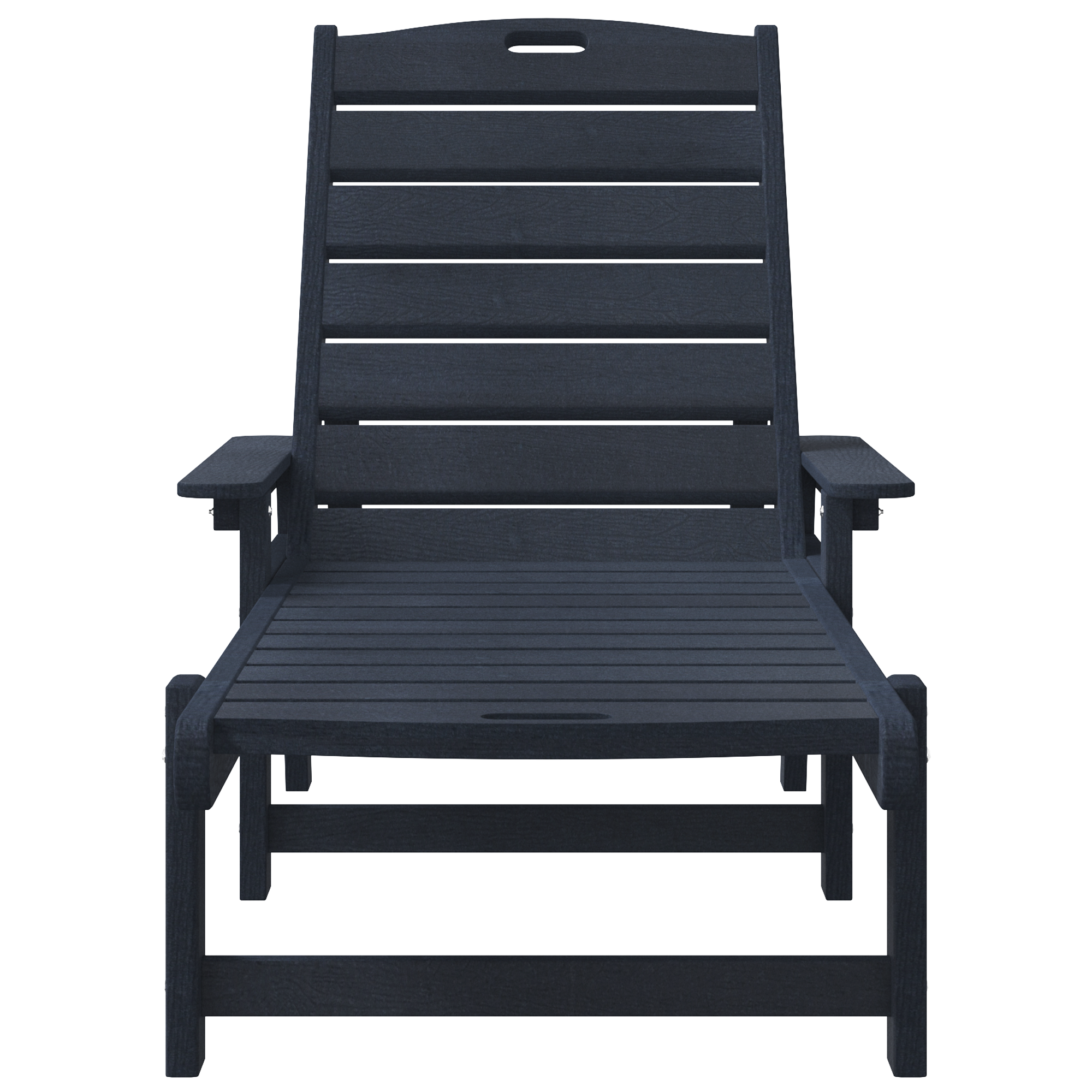 Hage lounge møbler 2 pcs Havblå 53 x 195.5 x 30cm Polyethylen