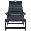 Hage lounge møbler 2 pcs Havblå 53 x 195.5 x 30cm Polyethylen