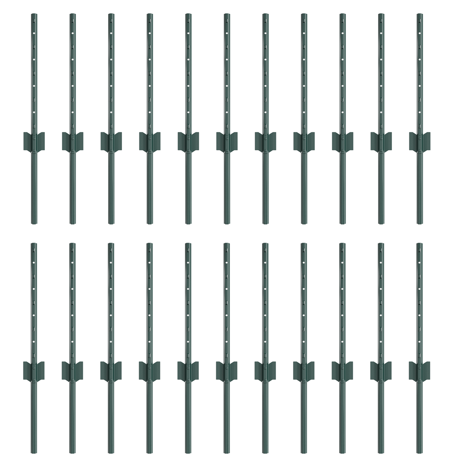 Gjerdepunkter Manual 22 pcs grønn Stål