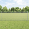 Gjerde med innlegg. sølv 0.8 x 25 m Stål