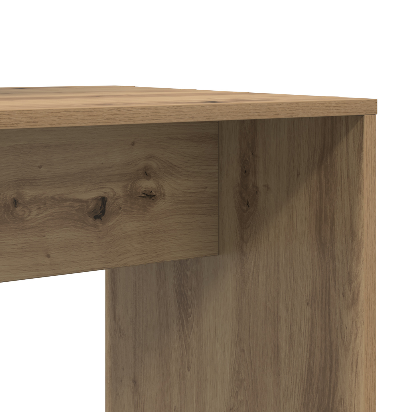 Skrivebord Artisan Eik Konstruert tre 138,5 x 55 x 143 cm