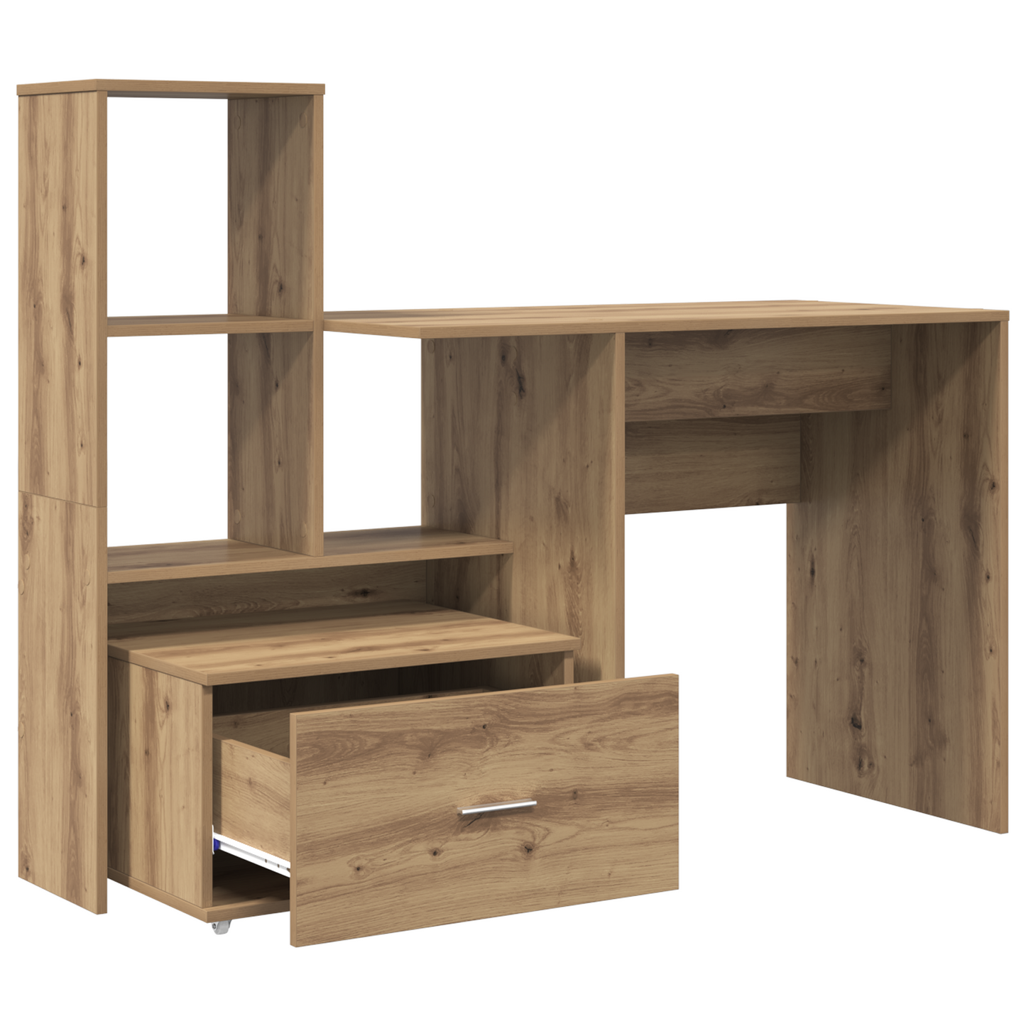 Skrivebord Artisan Eik Konstruert tre 131,5 x 50 x 106,5 cm