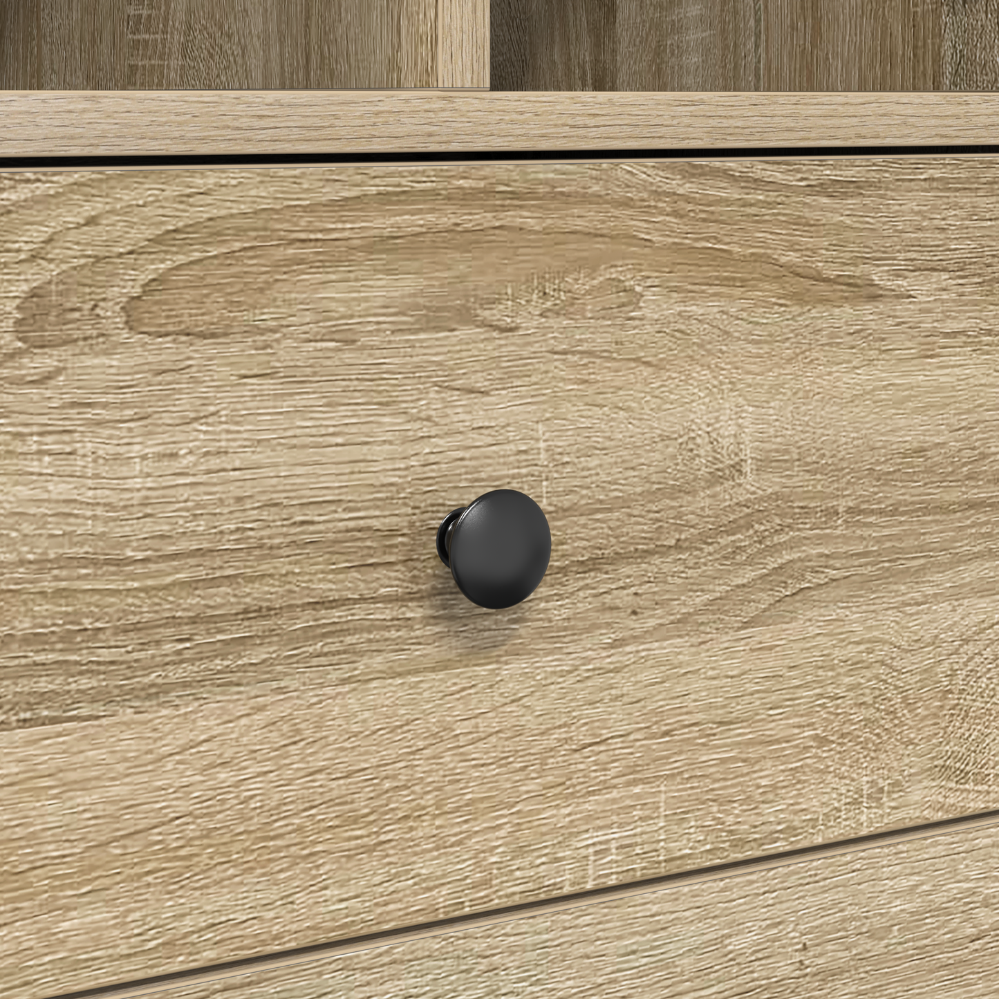 Skrivebord med skuff 2 pcs Sonoma eik