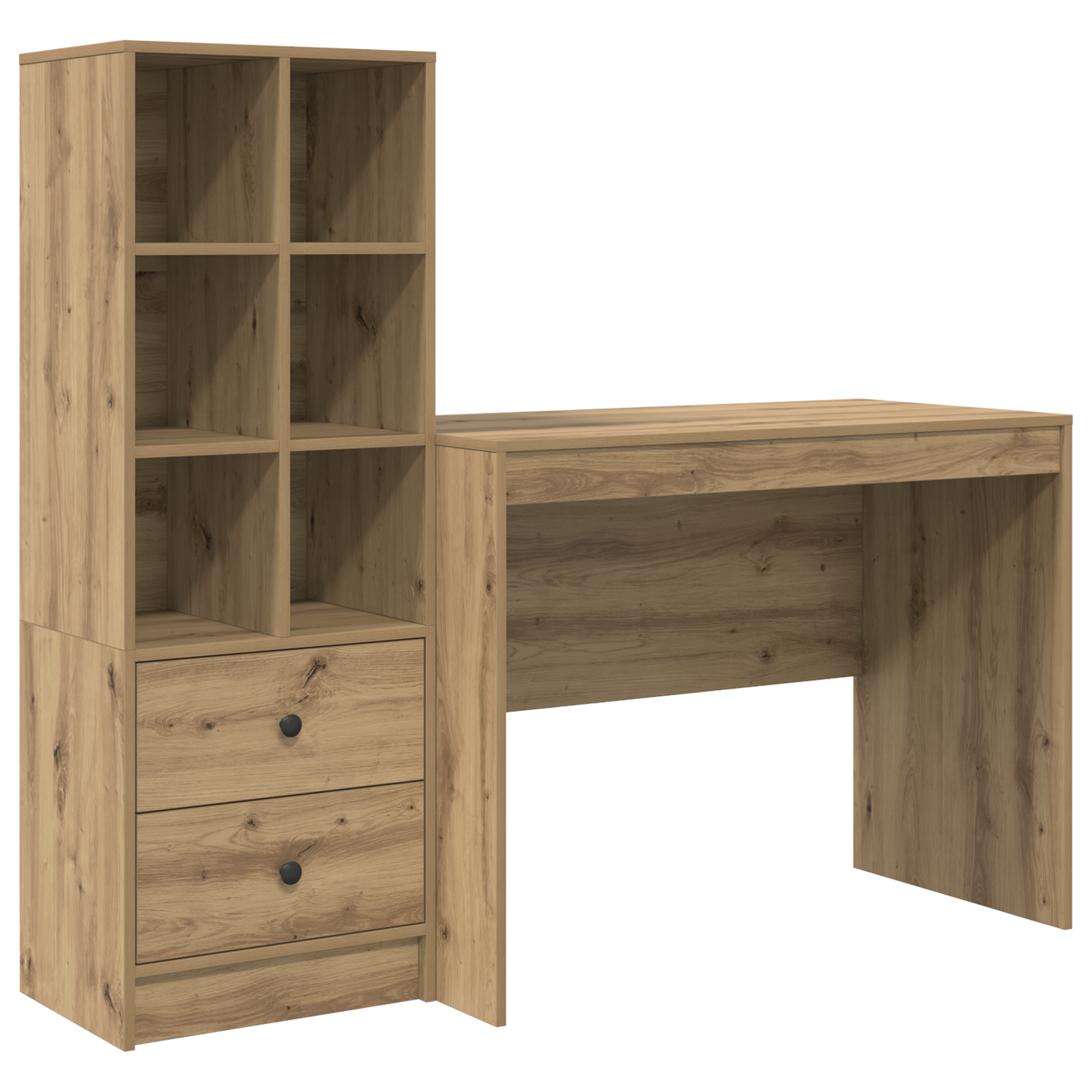 Skrivebord med skuff 2 pcs Artisan Eik