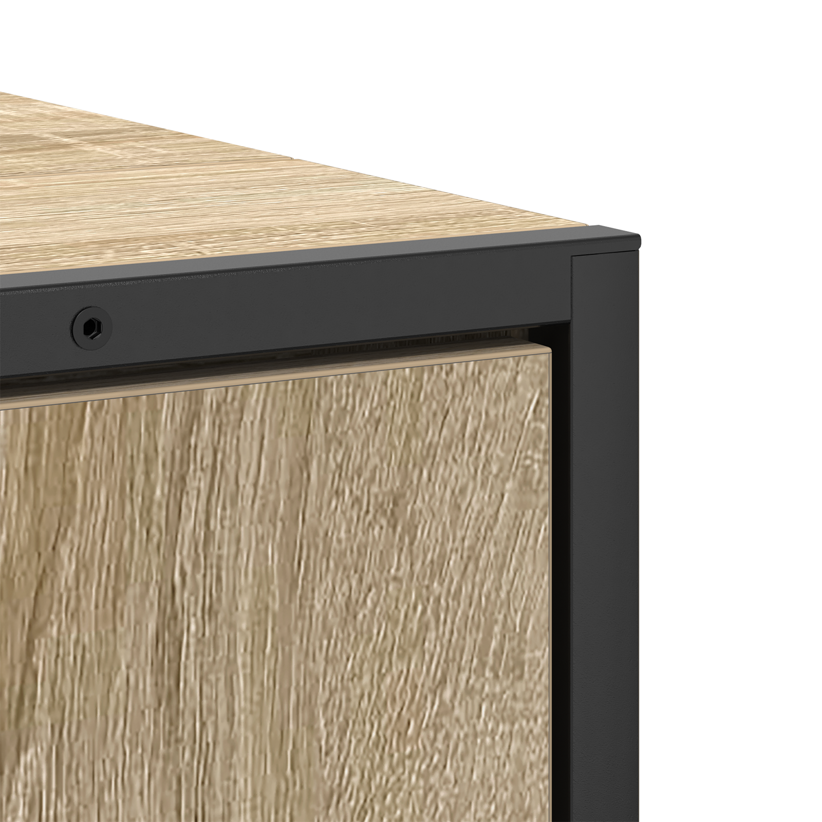 Baderomsinnredningssett med hylle 3 pcs Brun 33 x 33 x 120.5 cm