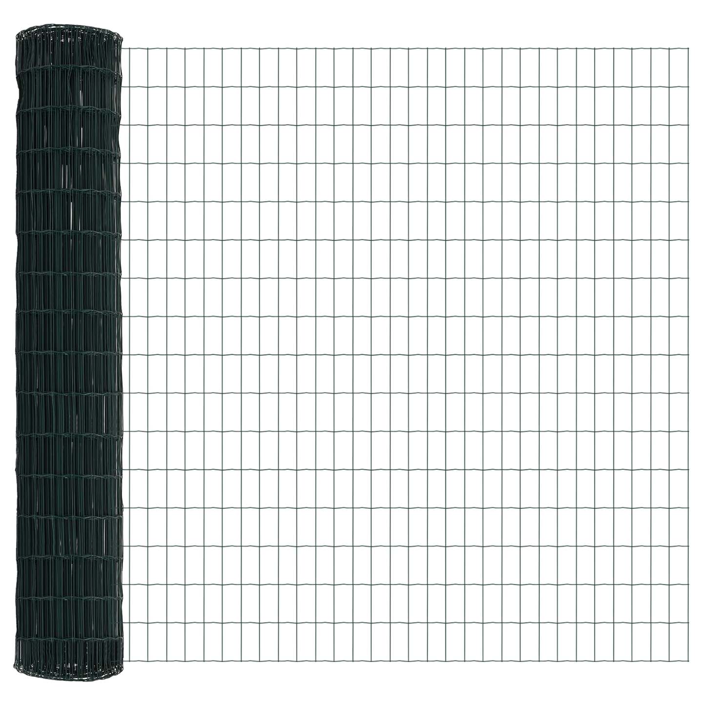 Euro Zaun Festemo 10 x 1,6 m PVC-belagt stål Grønn Mesh