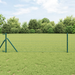 Gjerde med stolpe grønn 0,8 x 25 m Stål og PVC