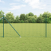 Gjerde med stolpe grønn 1,4 x 10 m Stål og PVC