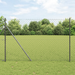 Kjedegrindstøtte 25 x 1,6 m PVC-belagt stål Grå Mesh