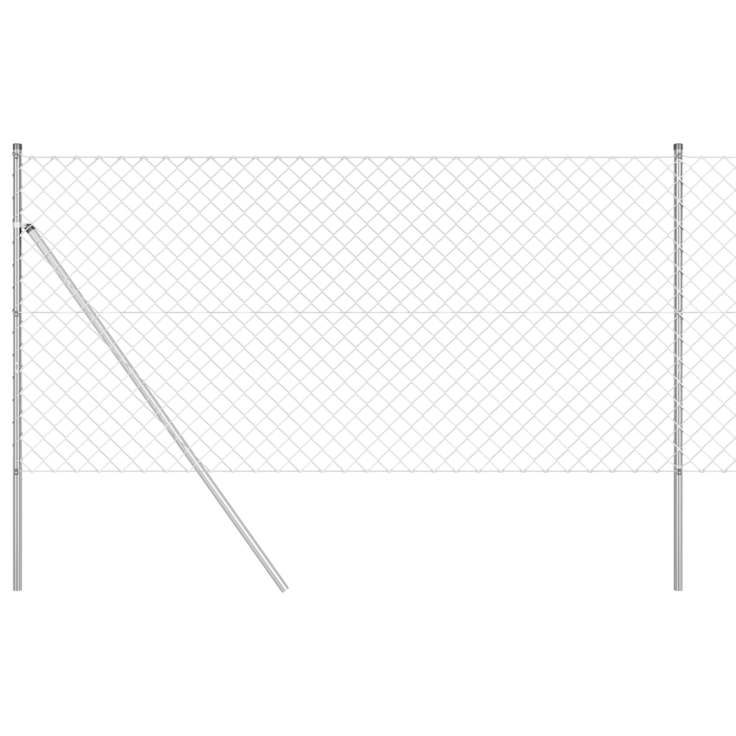 Grunnfest Sveiset Trådgjerde 10 x 1 m (B x H)