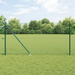 Kjedefence med topper 10 x 1 m PVC-belagt stål Grønn Mesh