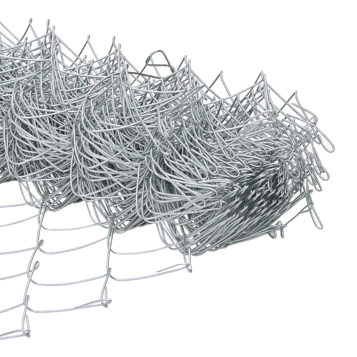 Gjerdepåle sølv 10 x 0,8 m (40 x 40 mm mesh) Stål