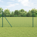 Sveiset trådgjerde for bakken 10 x 1,4 m PVC-belagt stål Grønn