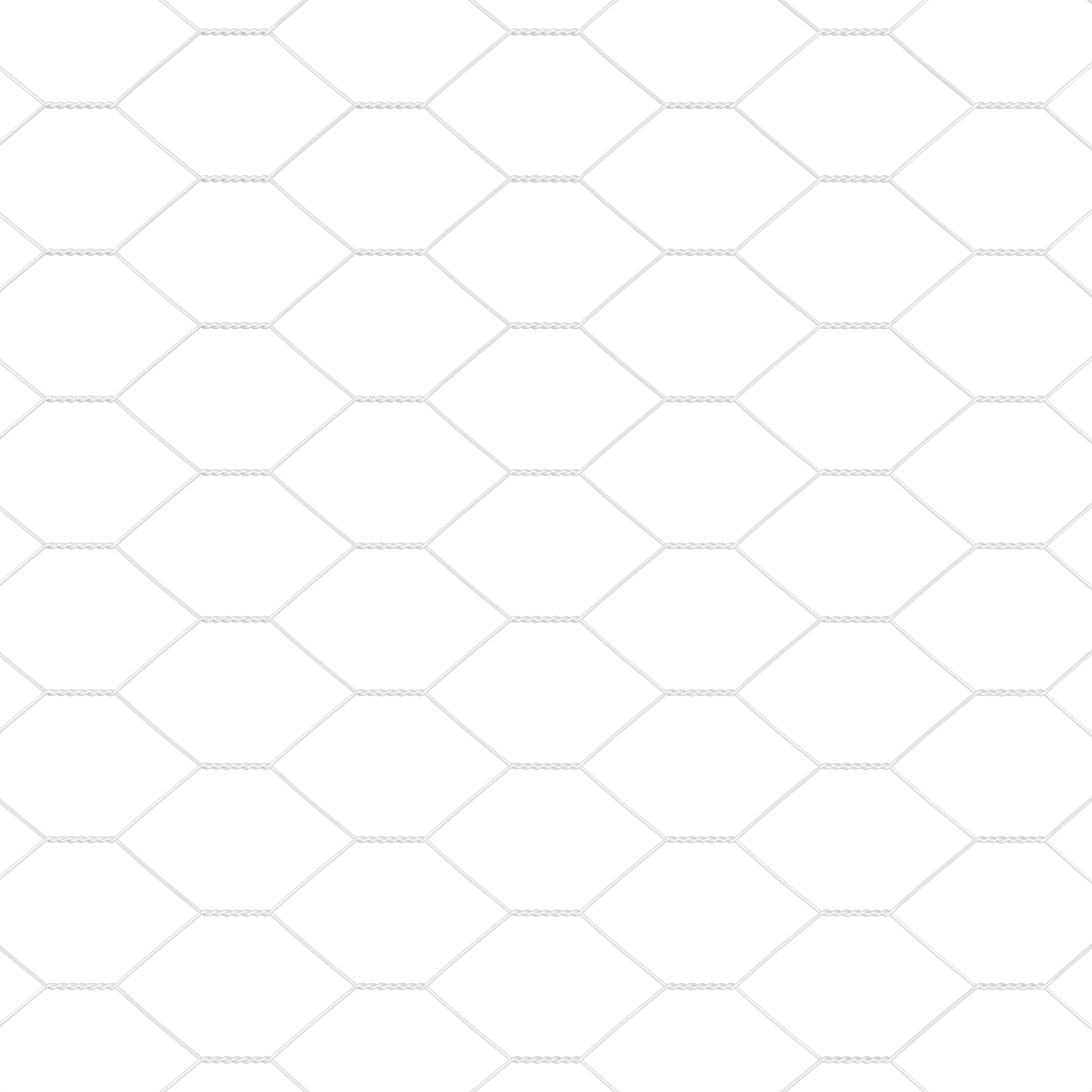 Gjerde med innlegg. sølv 0.8 x 25 m PVC-belagt stål