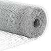 Gjerde med innlegg. sølv 1.2 x 25 m PVC-belagt stål