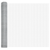 Gjerde med innlegg. sølv 1.2 x 25 m PVC-belagt stål