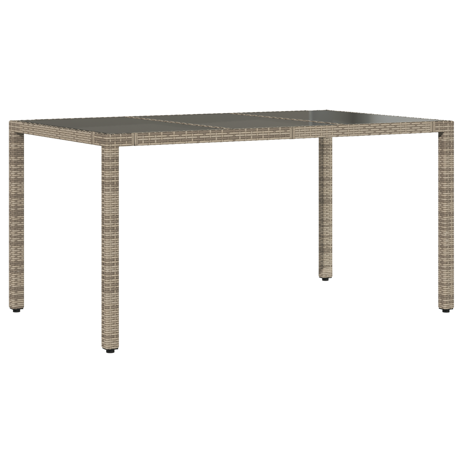 Hage Spisegruppe 5 pcs Grå 150 x 90 x 75 cm polyrotting
