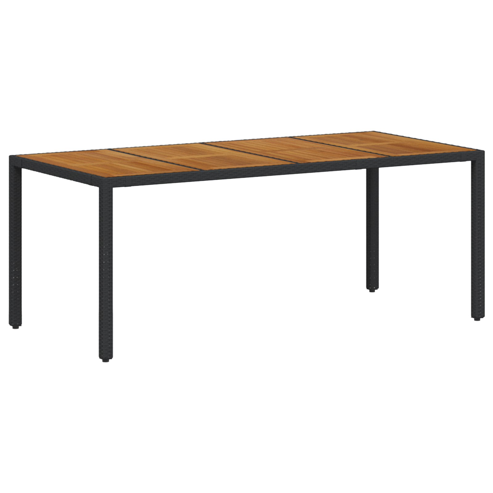 9 pcs Svart, brun 190 x 90 x 75 cm