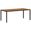 9 pcs Svart, brun 190 x 90 x 75 cm