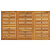 Hage Spisegruppe 4 pcs Beige 150 x 90 x 75 cm polyrotting