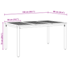 Hage Spisegruppe 4 pcs Beige 150 x 90 x 75 cm polyrotting