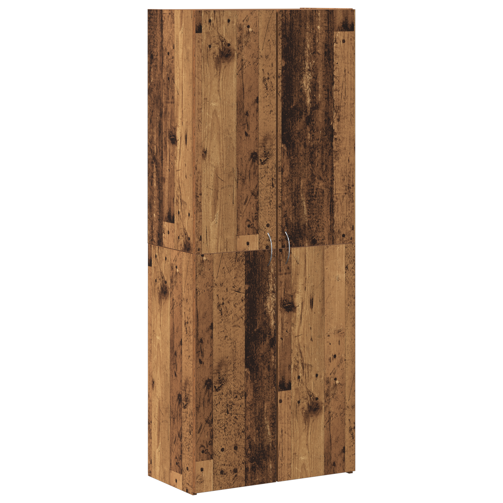 Kontorskap med hylle Gammelt tre 60 x 32 x 153 Konstruert tre