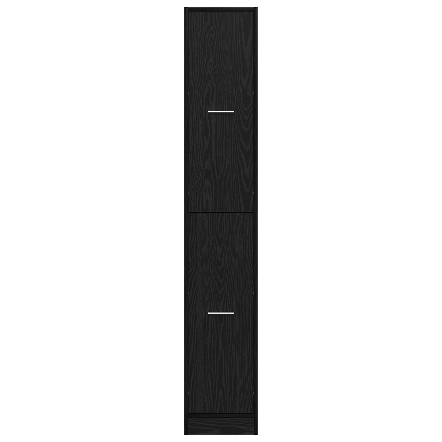 Apotekskap Svart eik 30 x 41 x 174.5 cm Konstruert tre