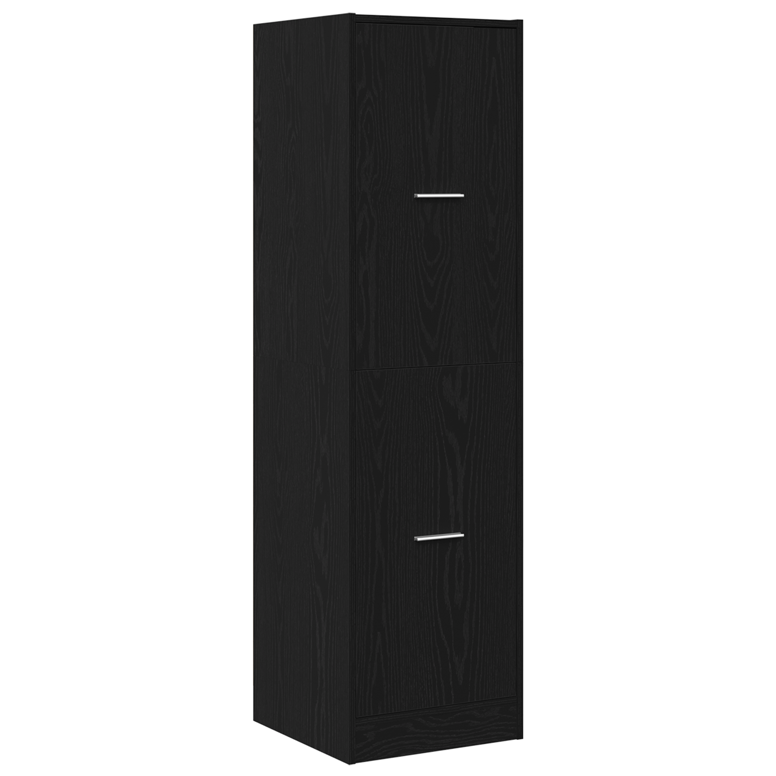 Apotekskap Svart eik 40 x 41 x 144.5 cm Konstruert tre