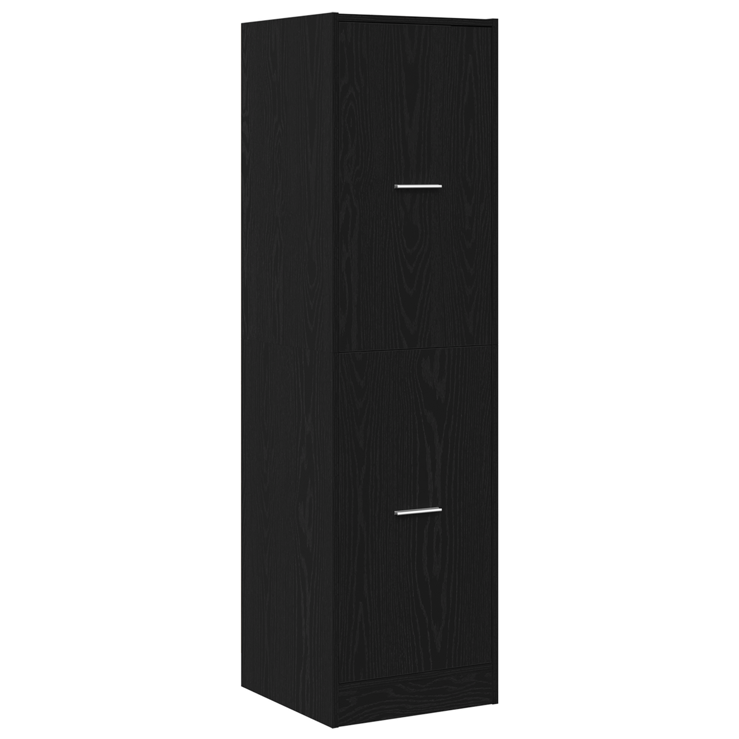 Apotekskap Svart eik 40 x 41 x 144.5 cm Konstruert tre
