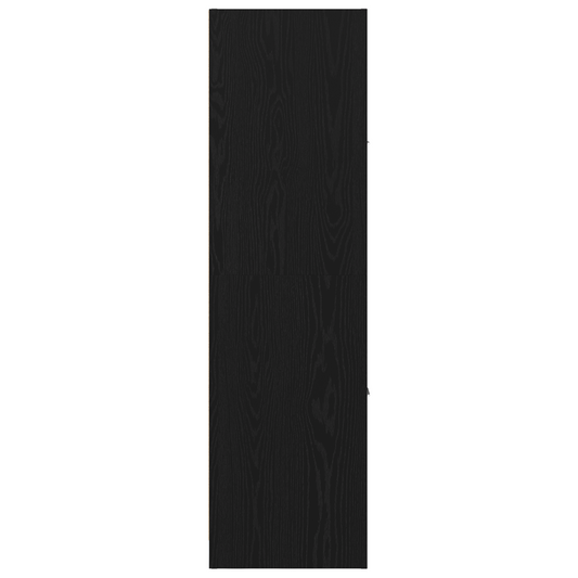 Apotekskap Svart eik 40 x 41 x 144.5 cm Konstruert tre