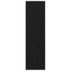Apotekskap Svart eik 40 x 41 x 144.5 cm Konstruert tre