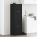 Apotekskap Svart eik 40 x 41 x 144.5 cm Konstruert tre