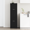 Apotekskap Svart eik 40 x 41 x 144.5 cm Konstruert tre