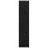 Apotekskap Svart eik 40 x 41 x 174.5 cm Konstruert tre