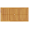 Hage Spisegruppe 9 pcs Brun heltre akasie