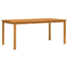 Hage Spisegruppe 7 pcs Brun heltre akasie