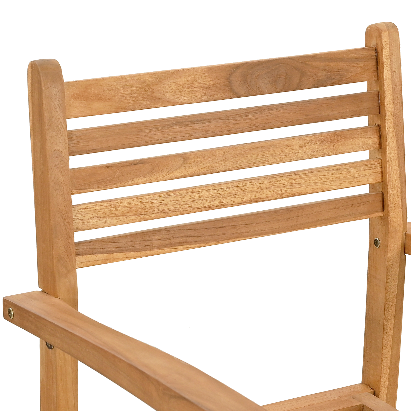 Hage stabelstoler 6 pcs Brun 55.5 x 55.5 x 90 cm Heltre teak