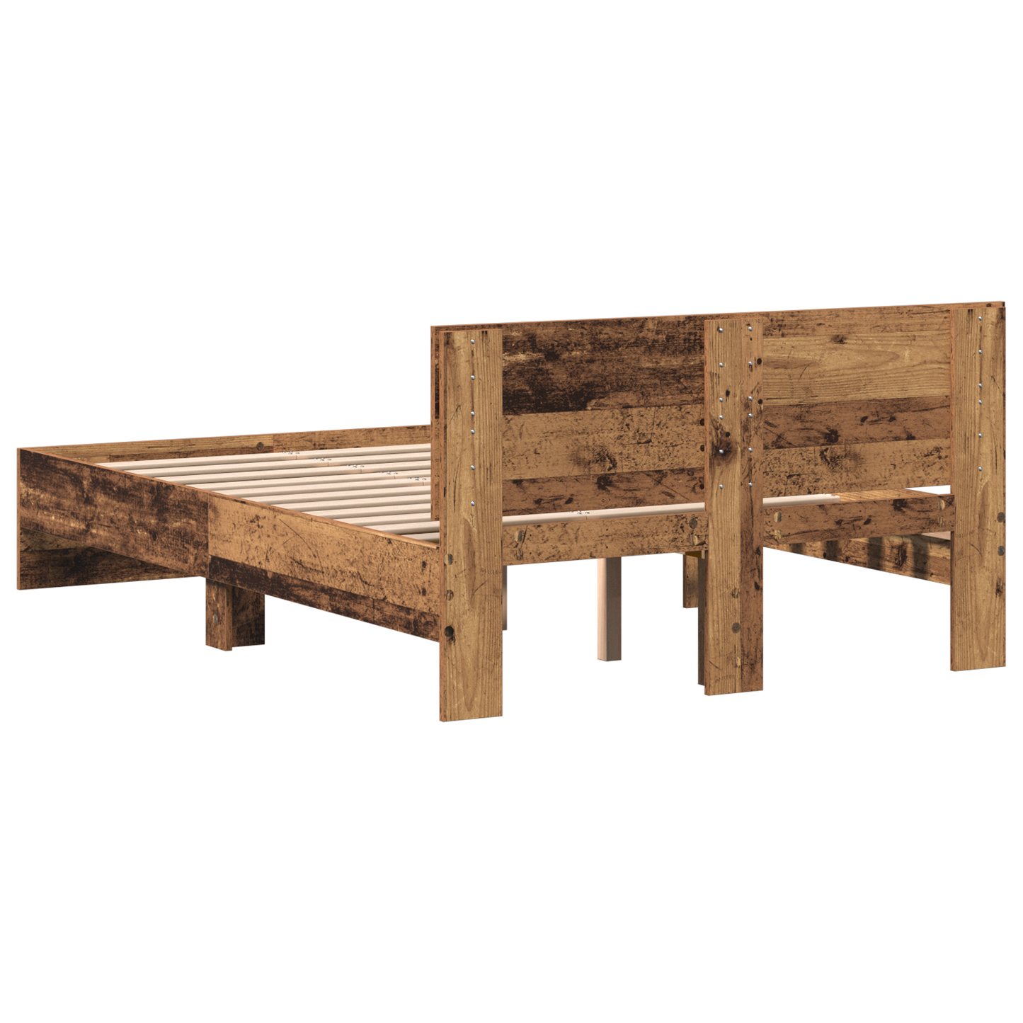 Sengestamme Gammelt tre 193 x 125 x 70 cm Konstruert tre