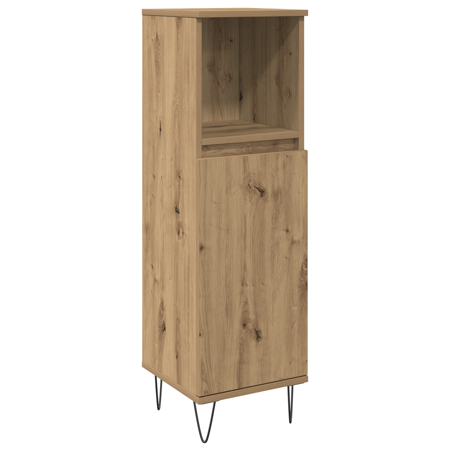 Baderomsinnredningssett 3 pcs Artisan Eik Konstruert tre