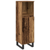 Baderomsinnredningssett med lagring 3 pcs Brun 30 x 30 x 180 cm