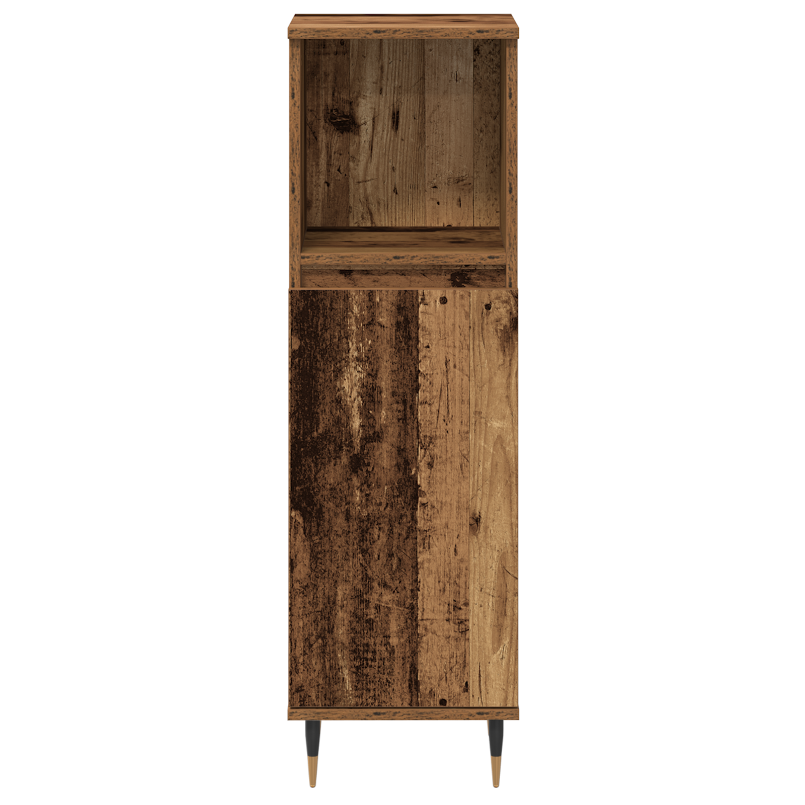 Baderoms Møbelsett med lagring 3 pcs Gamle tre 30 x 30 x 180 cm