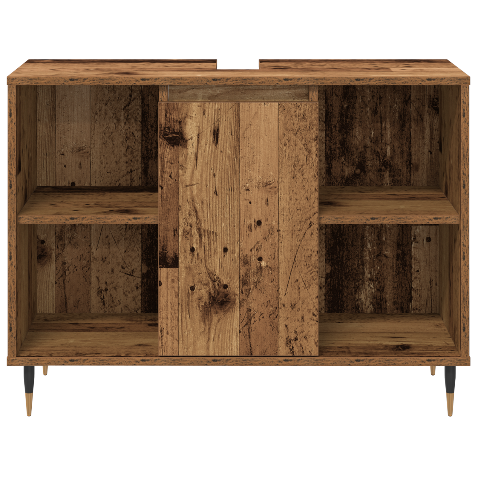 Baderoms Møbelsett med lagring 3 pcs Gamle tre 30 x 30 x 180 cm