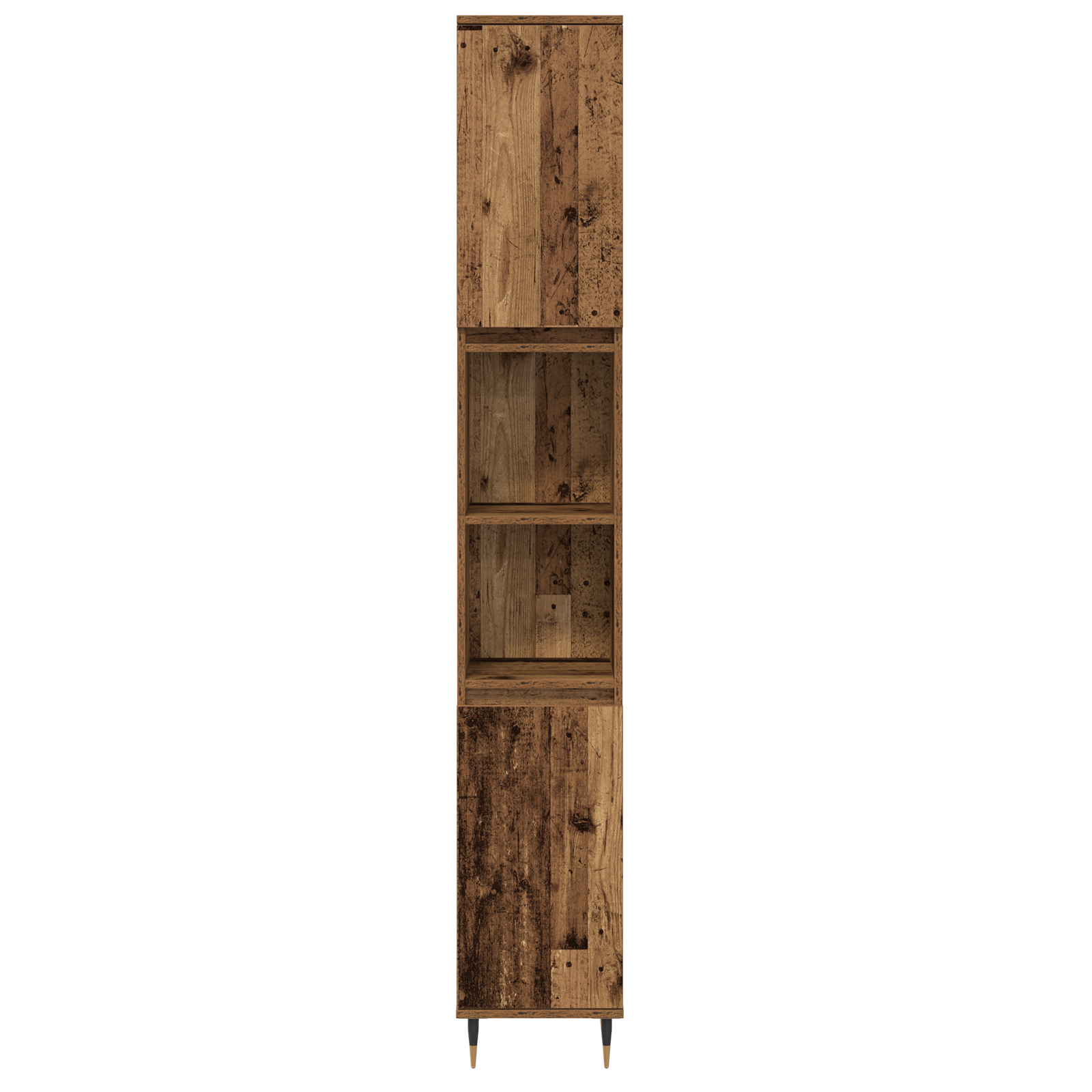 Baderoms Møbelsett med lagring 3 pcs Gamle tre 30 x 30 x 180 cm