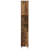 Baderoms Møbelsett med lagring 3 pcs Gamle tre 30 x 30 x 180 cm