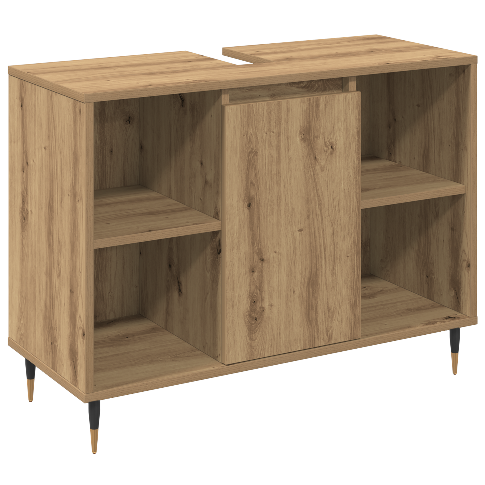 Baderoms Møbelsett med dør 3 pcs Artisan Eik 30 x 30 x 180 cm