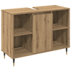Baderoms Møbelsett med dør 3 pcs Artisan Eik 30 x 30 x 180 cm