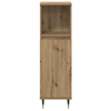 Baderoms Møbelsett med dør 3 pcs Artisan Eik 30 x 30 x 180 cm