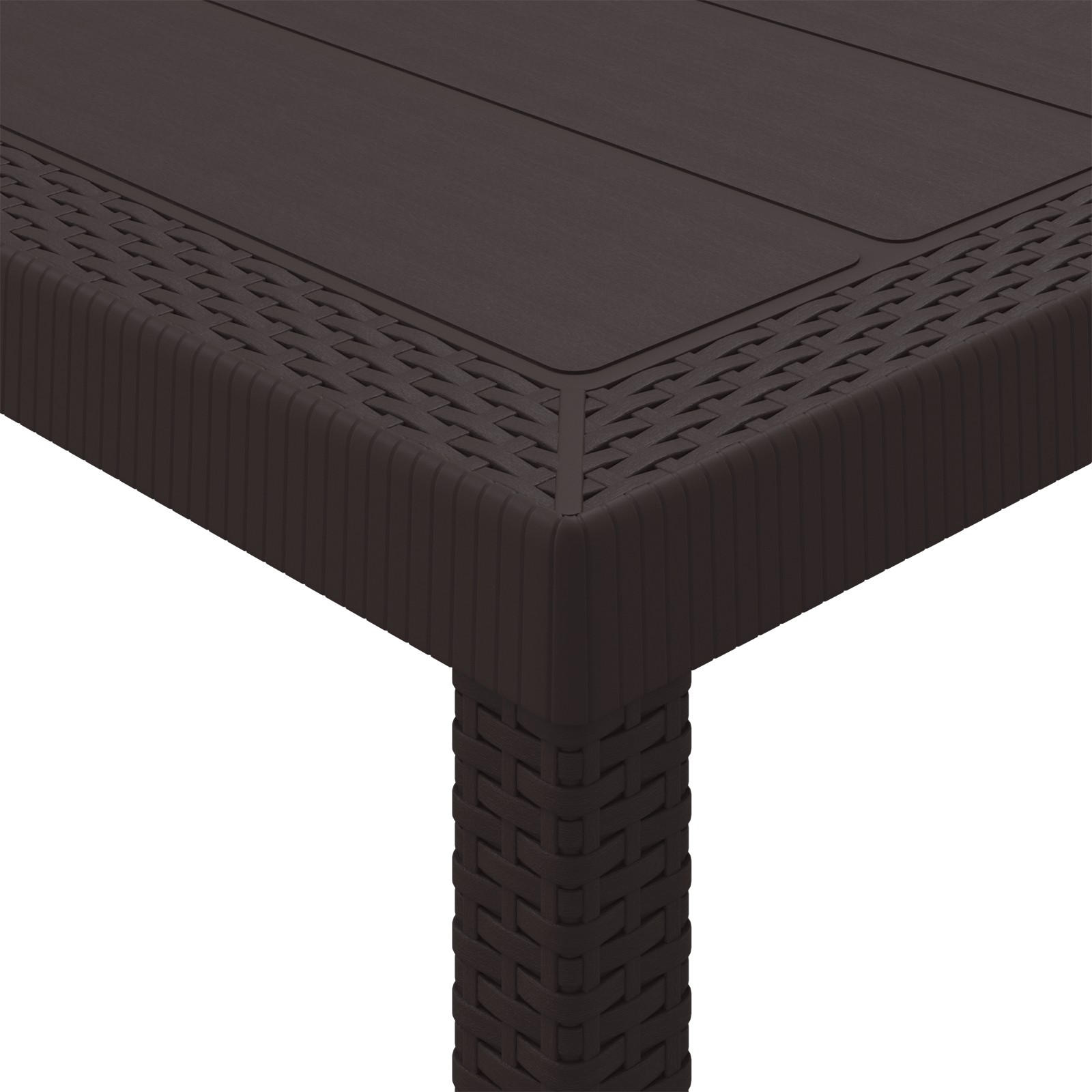 Hage Spisegruppe 13 pcs Brun og Lys grå Rattan og Puter
