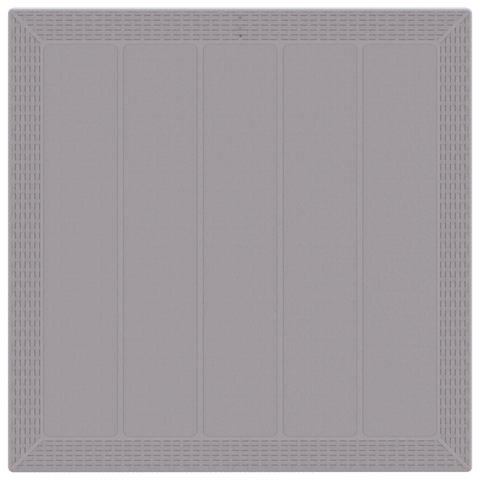 Hage Spisegruppe 3 pcs Lysegrå Polt rattan